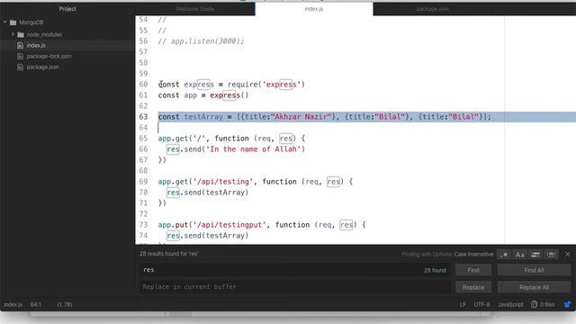 API's using MongoDB in Urdu | API using MongoDB, Node and Express in Urdu | Urdu & Hindi смотреть онлайн