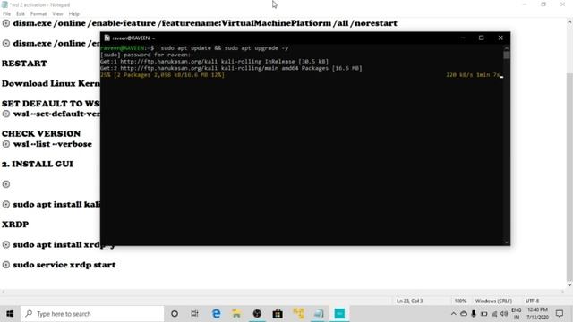WSL 2 - USE KALI LINUX IN WINDOWS WITHOUT USING VM IN TAMIL смотреть онлайн