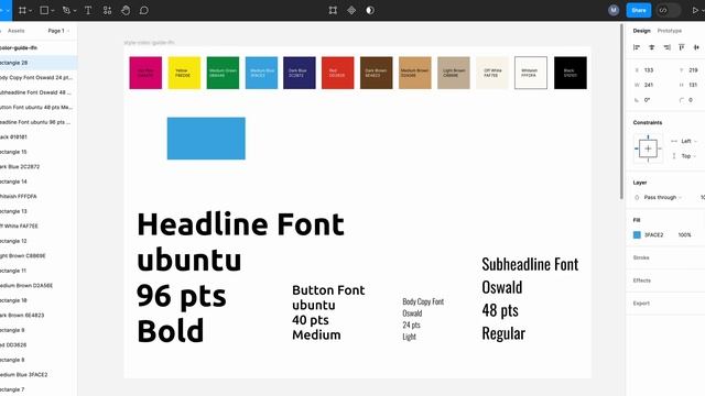 Detaching a Color Style in Figma смотреть онлайн