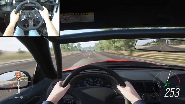 Ford Mustang SVT Cobra R - Forza Horizon 4 | Logitech G920 + Shifter Gameplay смотреть онлайн