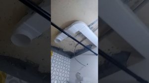 Вентиляция в ванной комнате и туалете.