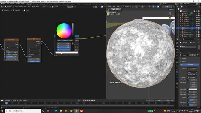 21. Connecting Color to Vector (Rock Texture) смотреть онлайн