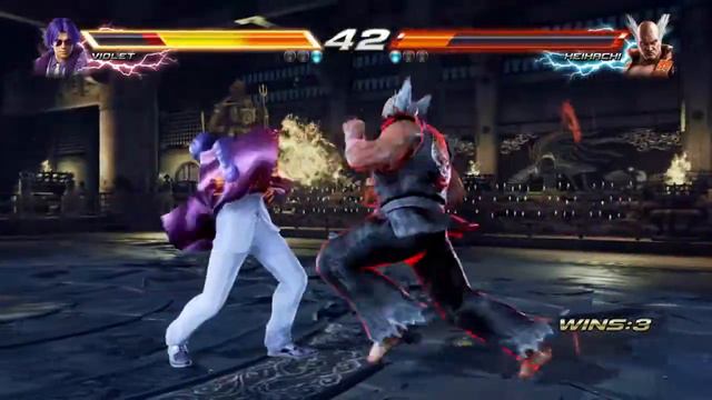 BTT Tekken 7 best of 3 Casual Match Battz (Violet) vs Ronix (Heihachi) смотреть онлайн