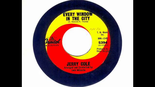 Jerry Cole - EVERY WINDOW IN THE CITY (Jack Nitzsche) (1965) смотреть онлайн