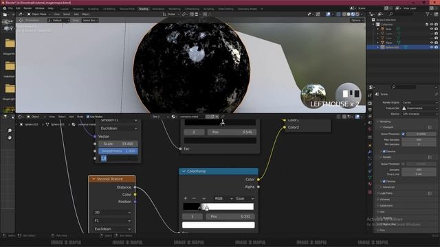Blender Tutorial: CORROSIVE SILVER MATERIAL BLENDER 3.0.0 CYCLES X смотреть онлайн