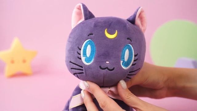 Мягкая игрушка "Sailor Moon лунный кот" 25 см смотреть онлайн