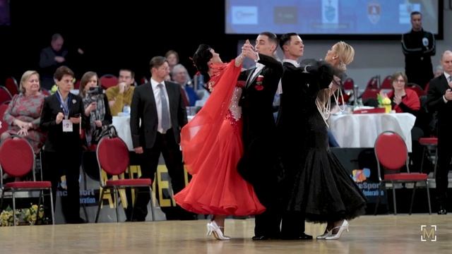 Evgeny Nikitin - Anastasia Miliutina, RUS | 2020 Diamond Cup | WDSF WO STD - F Q смотреть онлайн