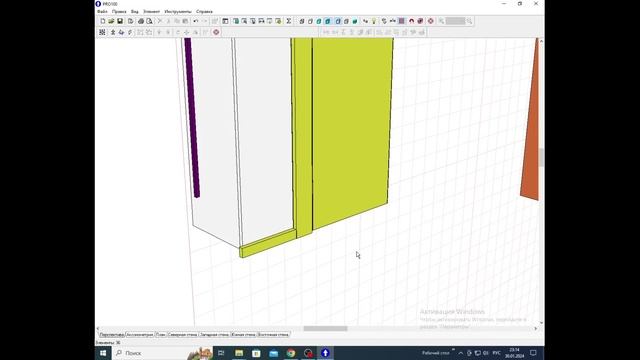 Мебель ТВ. Верхний угловой модуль или как бороться с заваленными углами. смотреть онлайн