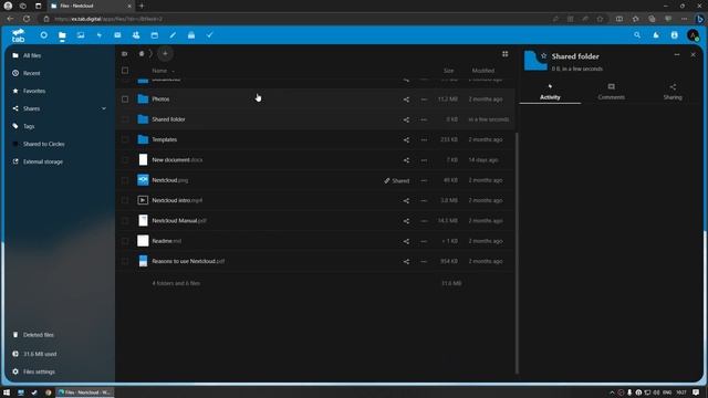 How to create a global folder in Nextcloud смотреть онлайн