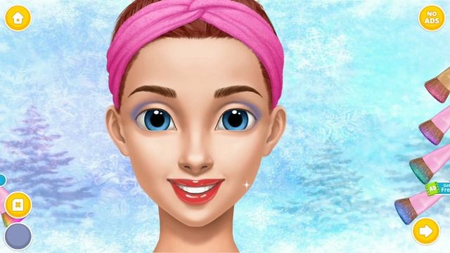 Barbie Doll Princess Gloria Makeup Salon - Frozen Beauty Makeover Games For Girls - Fun Kids Game смотреть онлайн