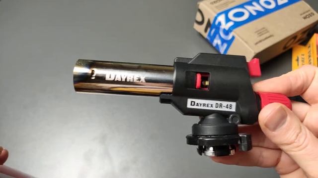 ??? Газовая горелка DAYREX 48. Ручная горелка на баллончик. Распаковка с озона. смотреть онлайн