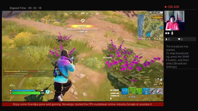 Grandpa @GrandpaCapandSlap FORTNITE VICTORY . Aggressive gameplay with funny commentary. смотреть онлайн
