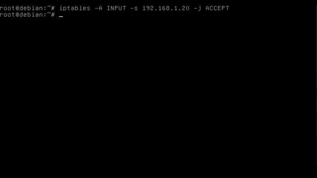Firewall iptables - Algumas regras de uso geral I (ping, mac, ssh, IP) - vídeo 03 смотреть онлайн