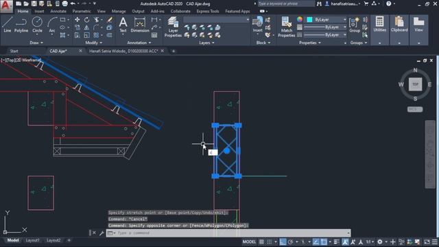 (Potongan #8) Potongan Talang Cor Beton | Tutor AutoCAD смотреть онлайн