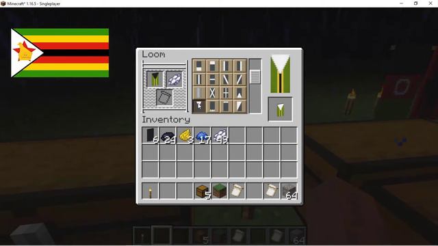 Minecraft Flag Banner Tutorial: Zimbabwe - SRPFC смотреть онлайн