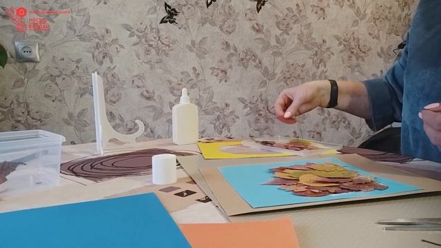 Мастер-класс «Рисуем осень листьями» смотреть онлайн