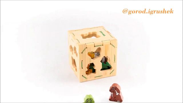 Сортер Веселые фигурки @gorod.igrushek смотреть онлайн