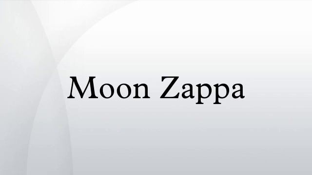 Moon Zappa смотреть онлайн