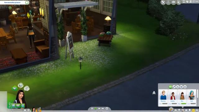 The Sims 4: Big Sister Challenge | Del 4 | En nat med Aliens смотреть онлайн