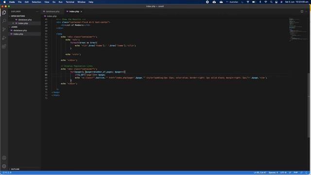 How to Add An Active Class to PHP Pagination смотреть онлайн