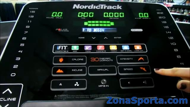 Беговая дорожка Nordic Track T14.2. Общий обзор смотреть онлайн
