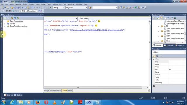 learn how to use slider control in asp.net - Ajax Control Toolkit смотреть онлайн