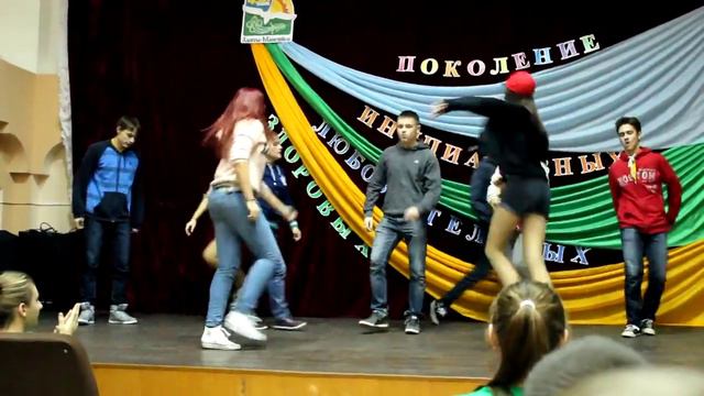 Black Eyed Peas -- Lets Get It Started Dance