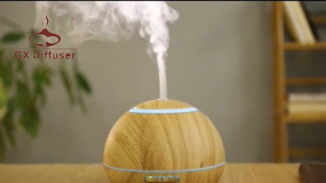 GX.Diffuser Air Aroma Humidifier 300ml 7 Colors Changing Electric Aromatherapy Household Mist Maker смотреть онлайн