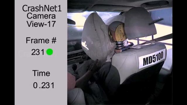 Lexus RX | 2013 | Frontal Crash Test | NHTSA | CrashNet1