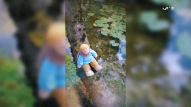 Портфельный человечек (вальдорфская каркасная кукла) смотреть онлайн