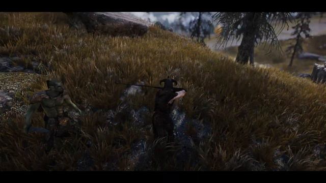 Skyrim Mods: Witcher-Style Power Attack Animation (LE & SE) смотреть онлайн