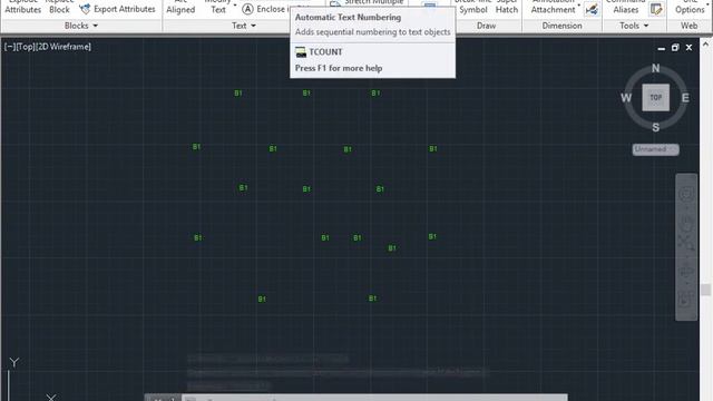 Auto numbering in autocad смотреть онлайн