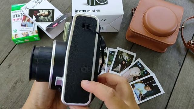 Review Kamera Polaroid Instax Mini 40 смотреть онлайн