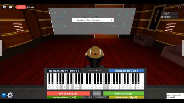 PLAYING RUSH E (ROBLOX PIANO) смотреть онлайн