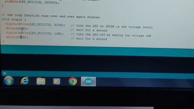 Modify Sketch Blink Arduino смотреть онлайн