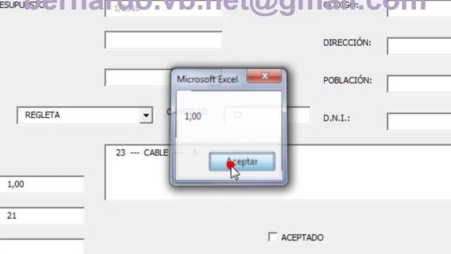 Aplicacion negocio VBA Excel 2010 - Capitulo 11 - Presupuestos - 5ª Parte - Conceptos y totales смотреть онлайн