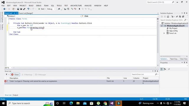 how to draw a rectangle on vb.net gui | make rectangle on the GUI of visual basic.net смотреть онлайн