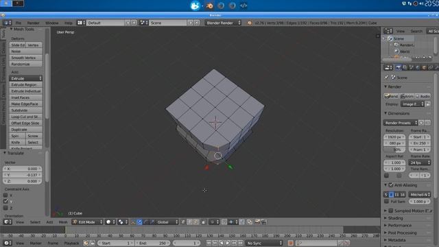 1.1. Create a cube. OpenSceneGraph cross-platform guide 01 смотреть онлайн