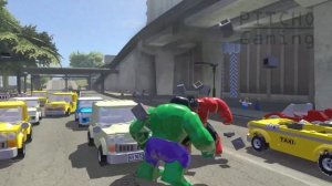 HULK TRANSFORMATION VS RED HULK - LEGO MARVEL Super Heroes