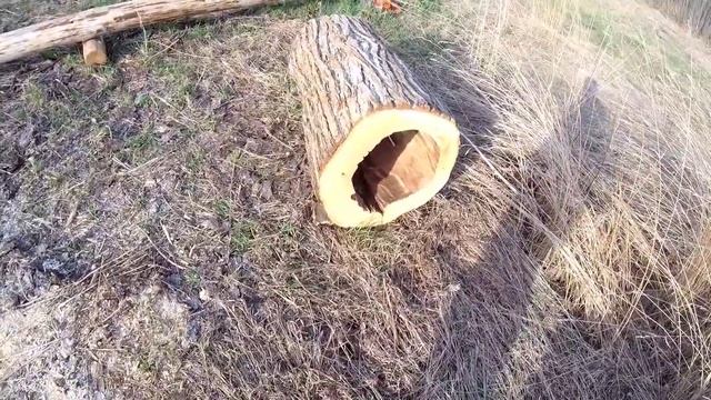 Изготовление колоды для пчёл Медвежий вариант смотреть онлайн