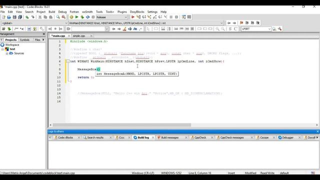 MessageBox: Win32 API With C++ GUI Programming смотреть онлайн