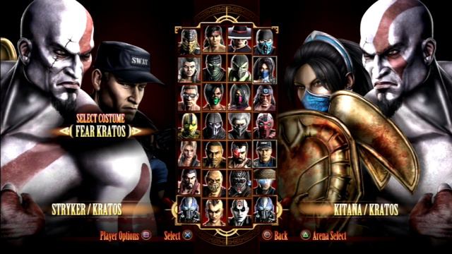 Mortal Kombat 9 With Brother Kratos Vs Kratos Who Will Win!!