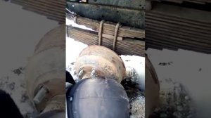 Гайки на два колеса вместо футорки на ГАЗ-53. Начало ремонта