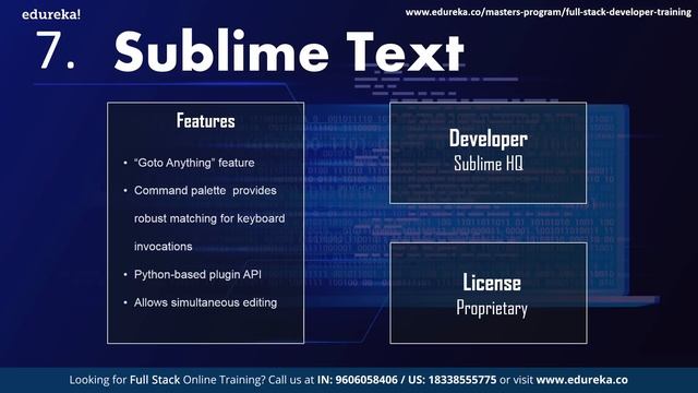 Top 10 IDEs for Web Development 2024 | Best IDEs for Web Developers | Full Stack Training | Edureka смотреть онлайн