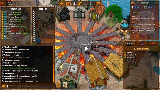 If You Get This Achievement, People Actually RAGE QUIT | Town of Salem смотреть онлайн