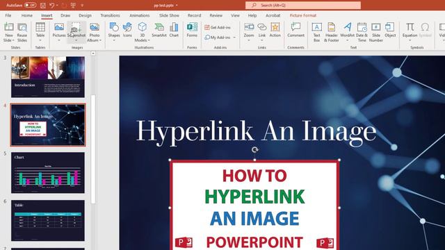 Microsoft PowerPoint: How To Hyperlink An Image In A Slide Show Presentation | 365 | смотреть онлайн