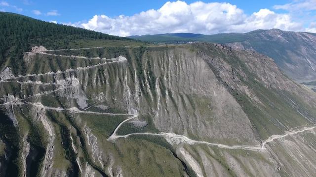 Алтай, Кату Ярык, Спуск в долину реки Чулышман (RAW_2016_Алтай) смотреть онлайн