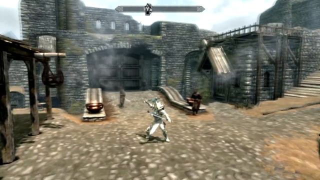 Skyrim - Mod 19 - Ultima Keyblade + Holy Daedric Armor смотреть онлайн