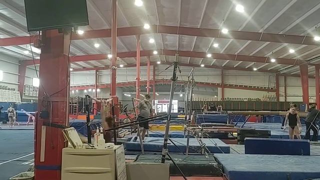 Bar Routine from practice - Ireland Adamonis - Buckeye Gymnastics - 2023 смотреть онлайн