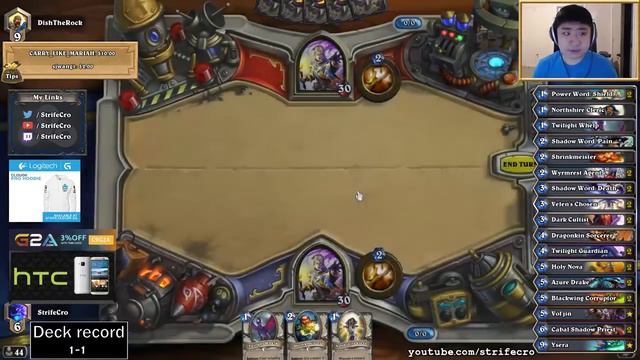 Hearthstone Dragon Priest #1 New feature deck record tracker смотреть онлайн